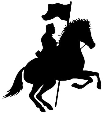 warrior riding horseback