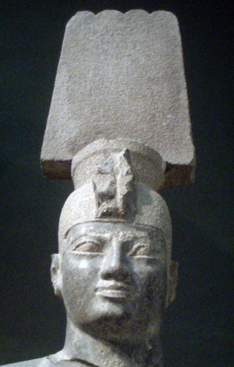 Statue of the Kushite pharaoh