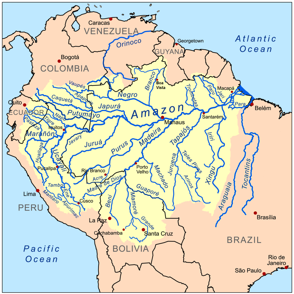 amazon-river-map